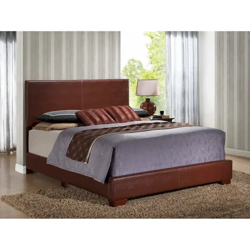 Aaron Upholstered Queen Panel Bed