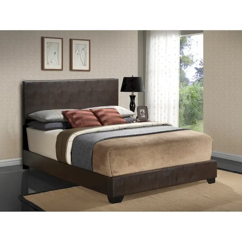 Aaron Upholstered Queen Panel Bed