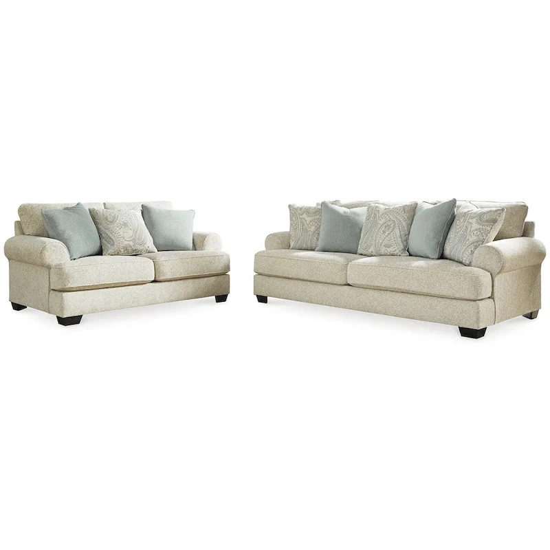 Signature Design by Ashley Monaghan Beige Sofa - 98 W x 45 D x 39 H
