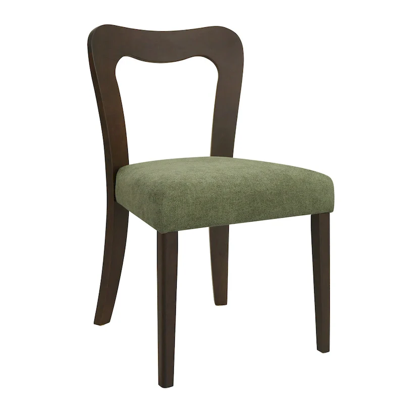 Christopher Knight Home - Ethan Modern Upholstered Dining Chair Set of 2 with Open-Back Design