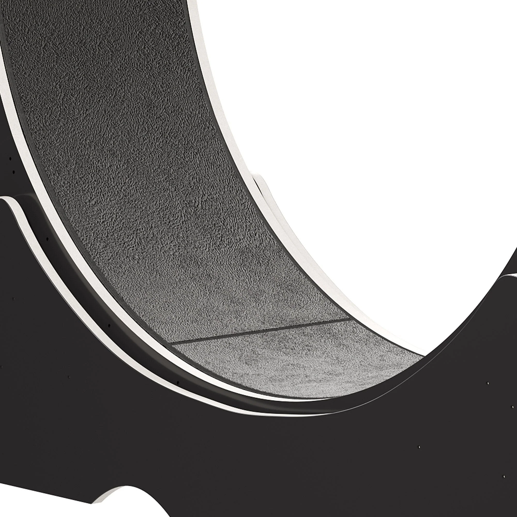 Moasis 43.3 inch Wood Large Cat Treadmill Exercise Running Wheel with Carpeted Runway