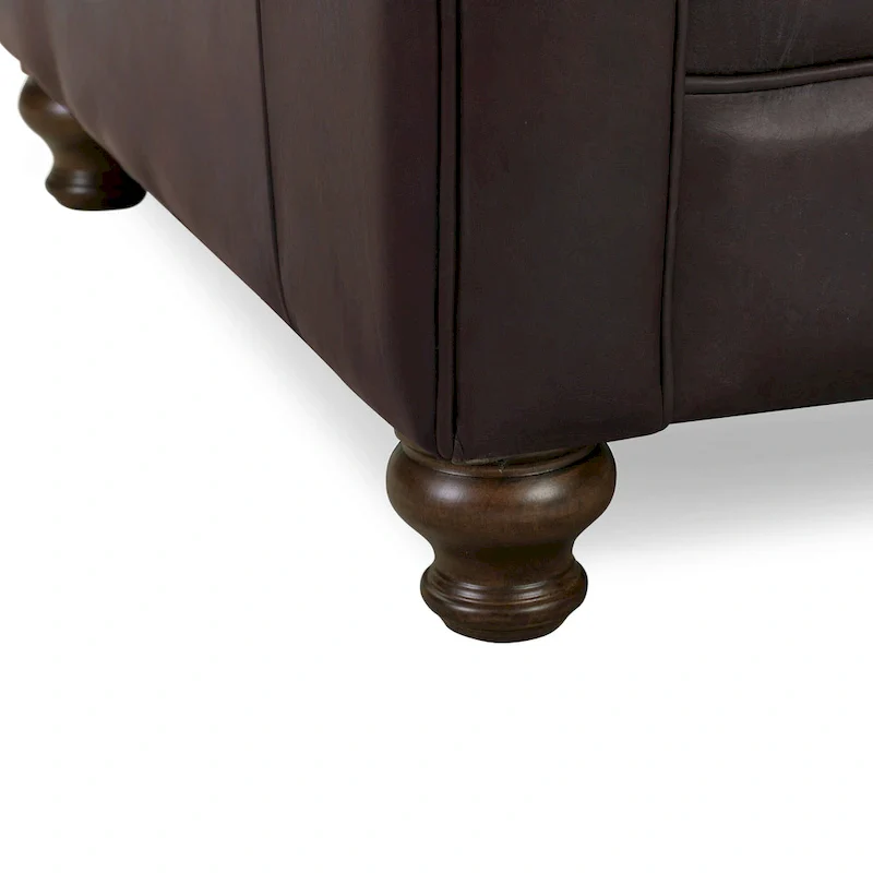 Poly and Bark Lyon Lounge Chair - Genuine Italian Leather