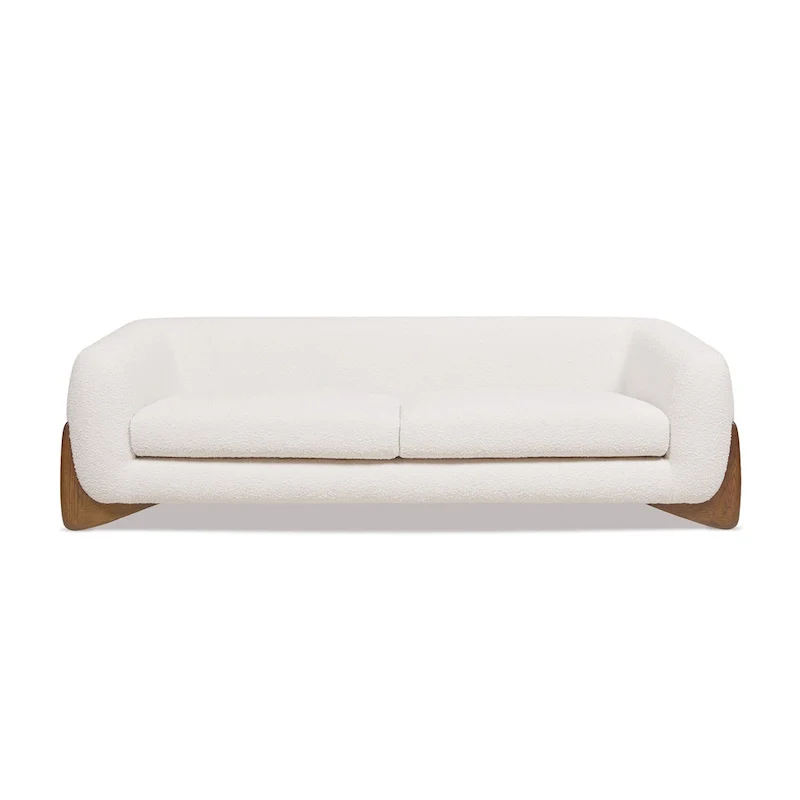 90.5 Sherpa Upholstered Sofa