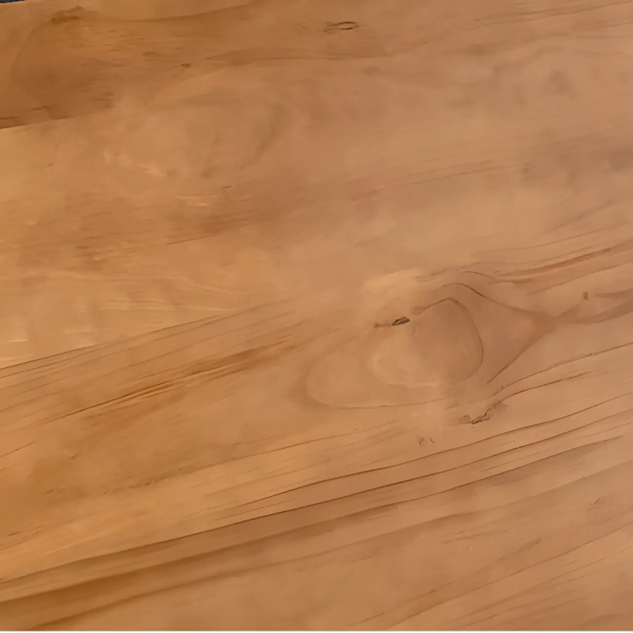 Simple Brown Pine Bar Tables with Footrest