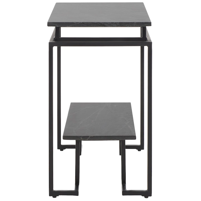 SAFAVIEH Malvina Single Shelf Rectangle Accent Table - 24  L x 14  D x 24  H - 24Wx14Dx24H