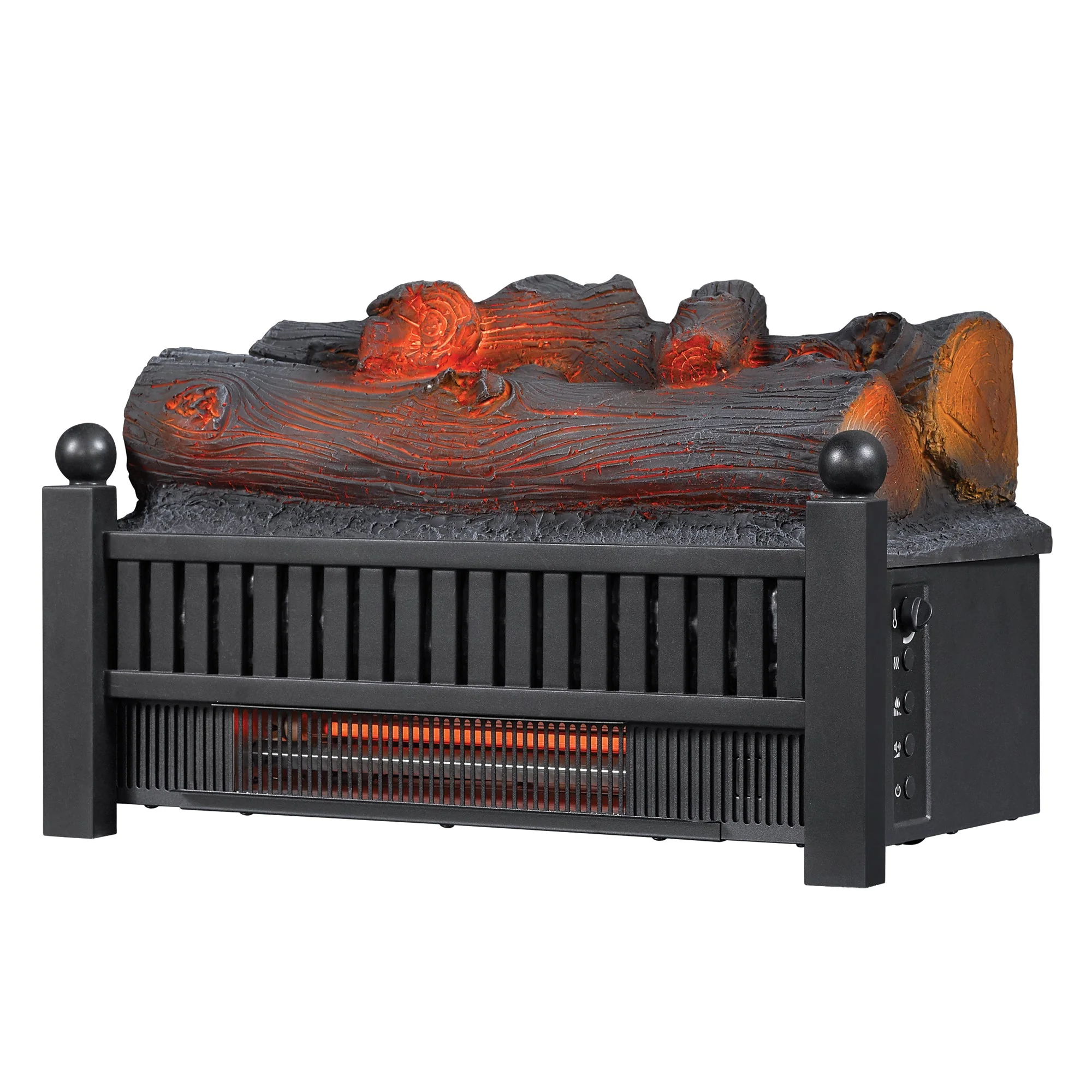 duraflame? Electric Infrared Log Set with Crackling Sound Effect & Remote Control
