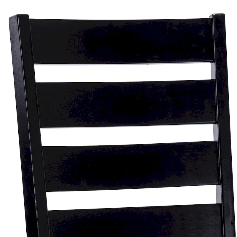 Ladder Back Wooden Dining Chairs