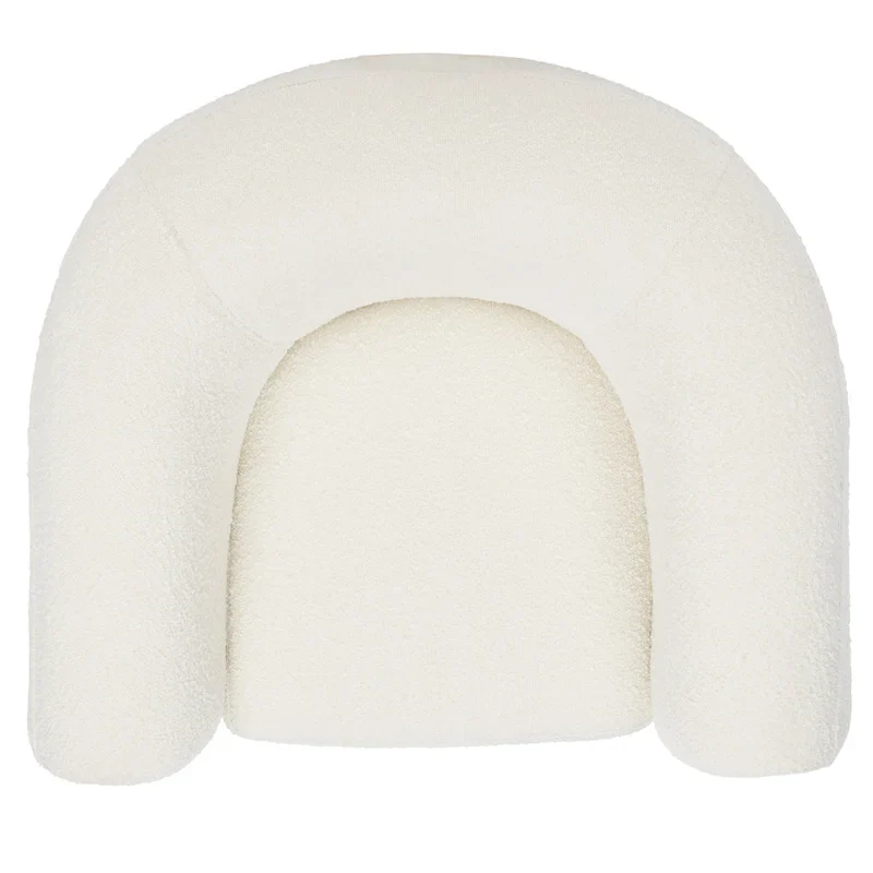 Yauheniya Barrel Back Accent Chair - 38 In. W x 34 In. D x 28 In. H - 38Wx34Dx28H