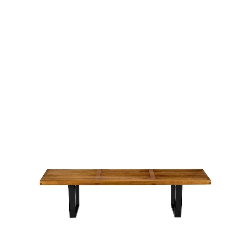 Nelson WOOD SLATE Bench (48) - 14.5Hx48Wx18.5D