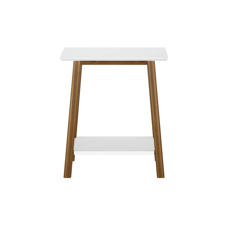 Plank and Beam Mid-Century Modern Accent End Table - 23 L x 16.25 W x 25.5 H