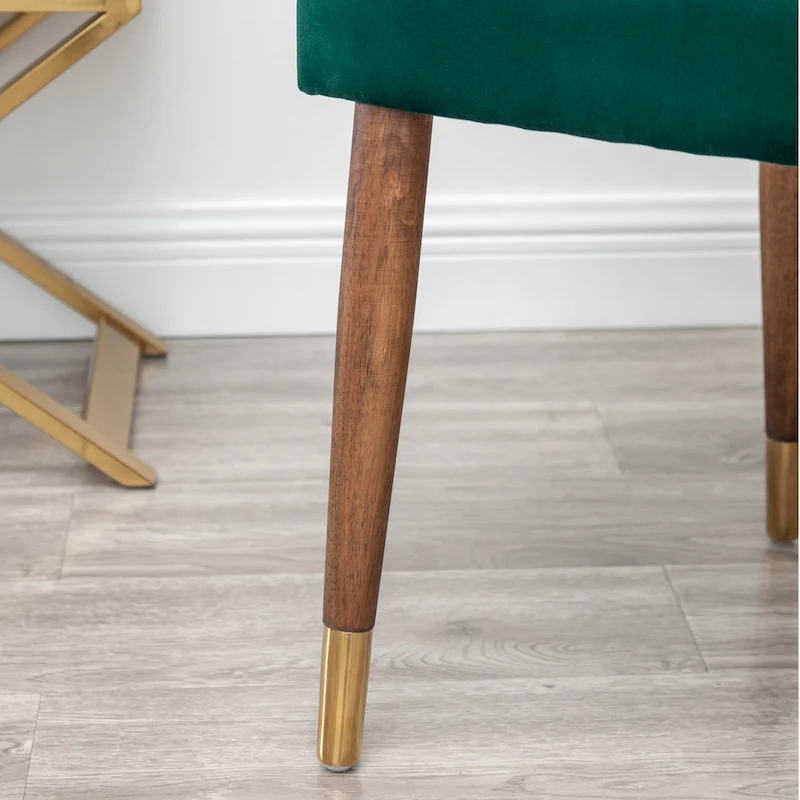 Roundhill Furniture Lindale Mid-century Modern Velvet Accent Chair