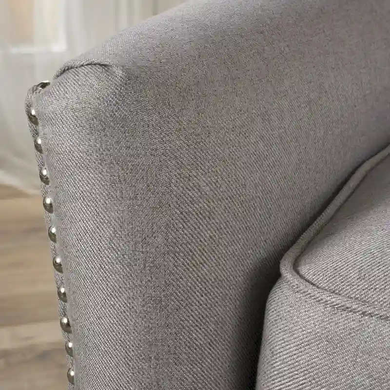 Cerelia Tufted Fabric Recliner by Christopher Knight Home