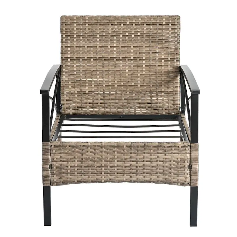 Patio Seasonal Four Set PE Wicker Furniture