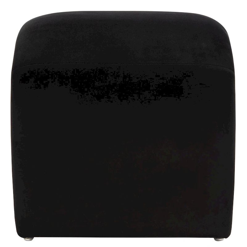 SAFAVIEH Alize Curved Waterfall Velvet Ottoman