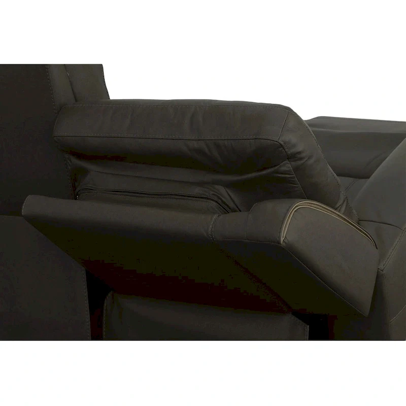 Iris Top Grain Leather Power Reclining Sofa with Power Headrests by Flexsteel