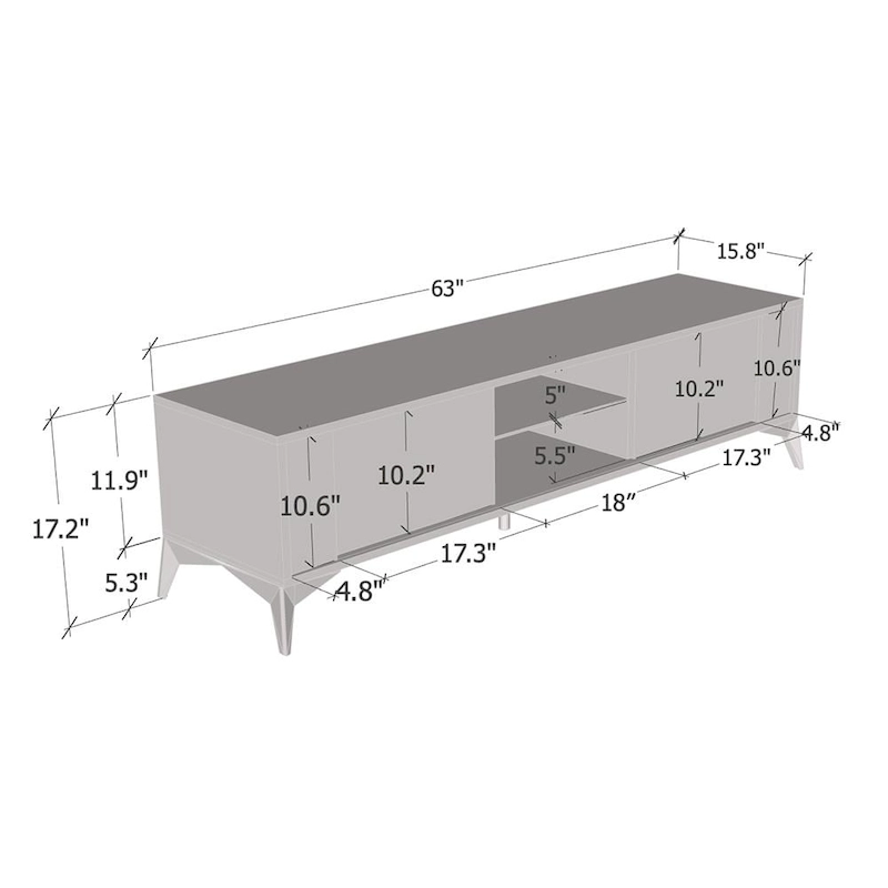 Evel 02 63 TV Stand