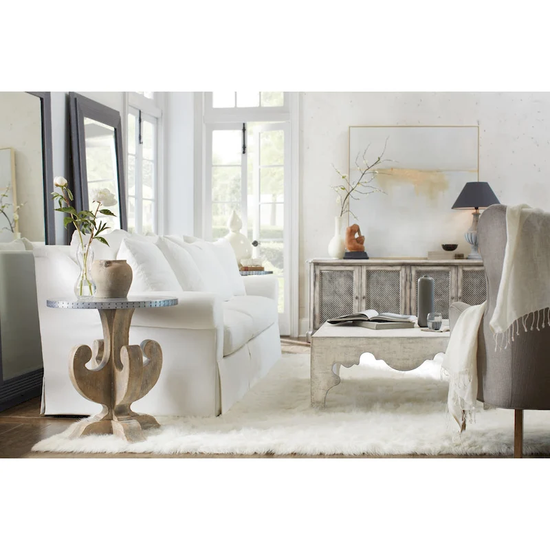 Hooker Furniture Flanders 40 Wide Square Cocktail Coffee Table