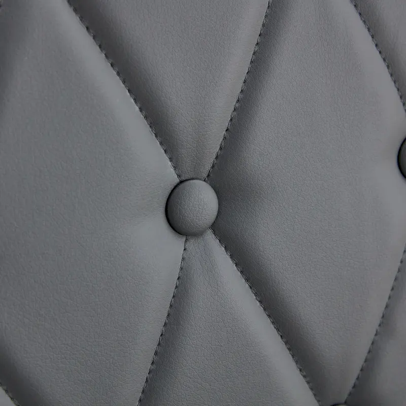 High Back Dining Chair Set of 4 Button Plaid Tufted Soft Cushion Side Chair Living Room Accent Chair Armless Chair