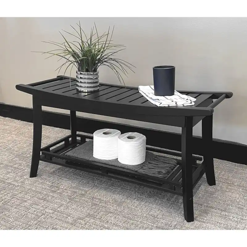 Solid Bamboo Premier 39 Spa Bench