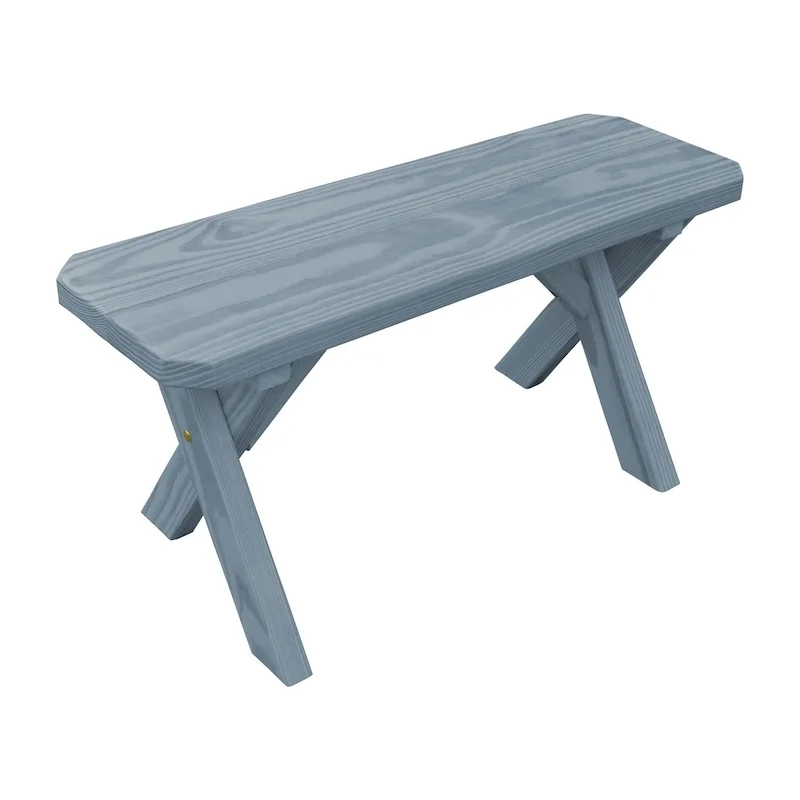 Pine 3' Crossleg Bench