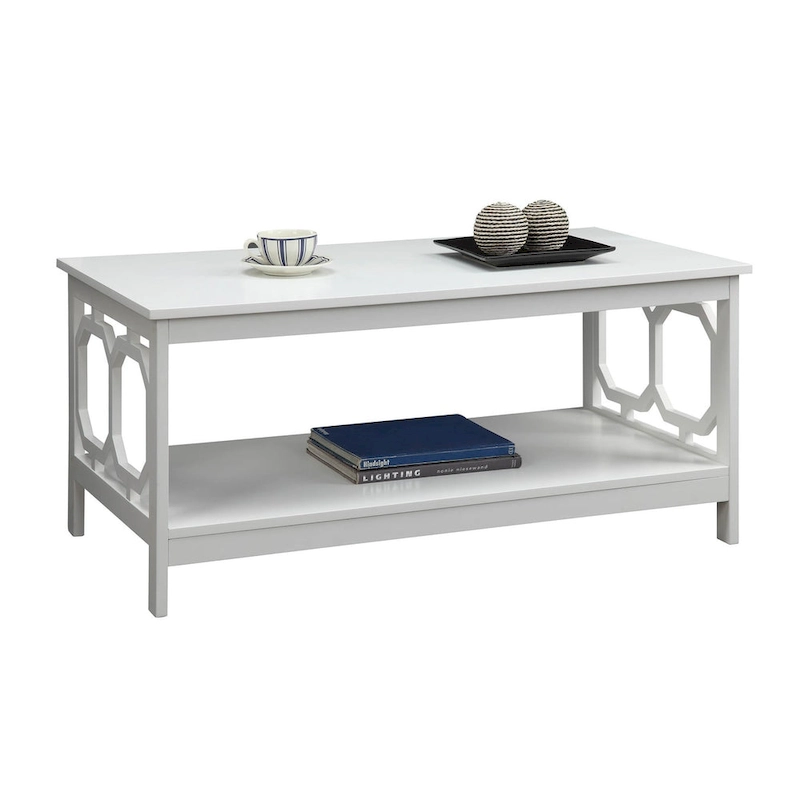 Convenience Concepts Omega Coffee Table with Shelf
