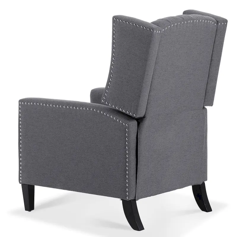 Wide Manual Wing Chair Recliner - 34.45 x 27.16 x 40.55