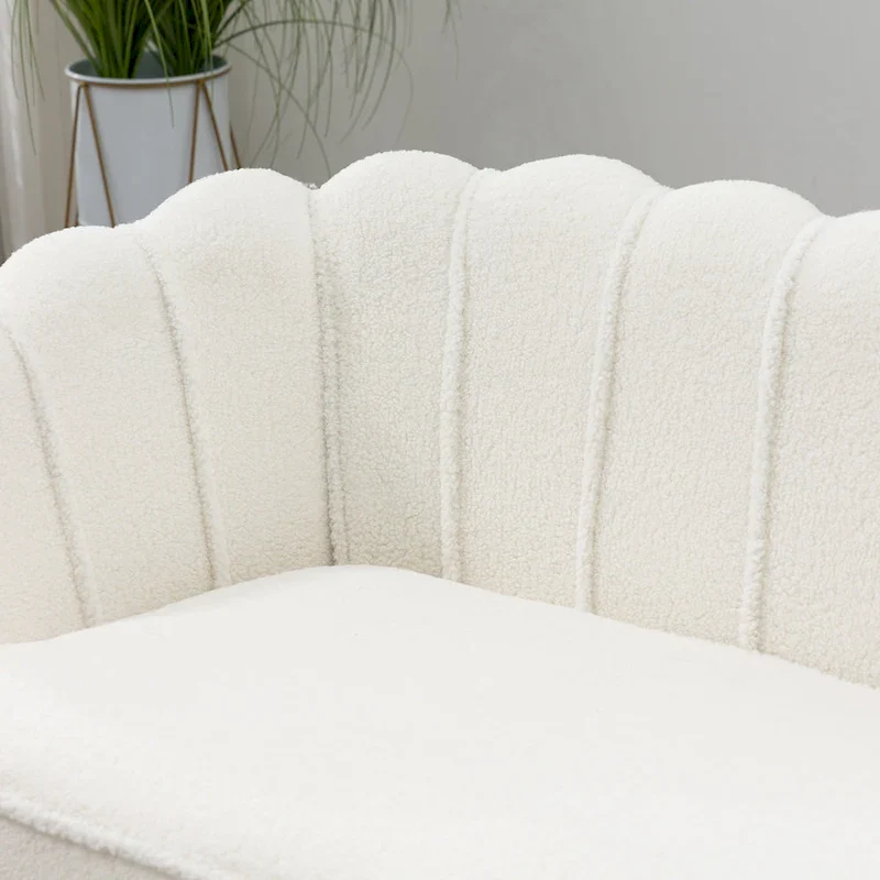 59W Mid-century Modern Tufted Loveseat Upholstered Sofa