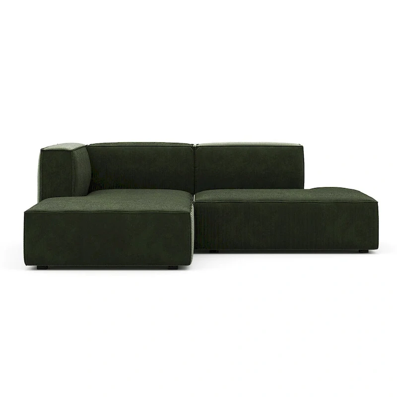 Rye Studio Deep Seat Modular Small Chaise Sectional, 2 Piece