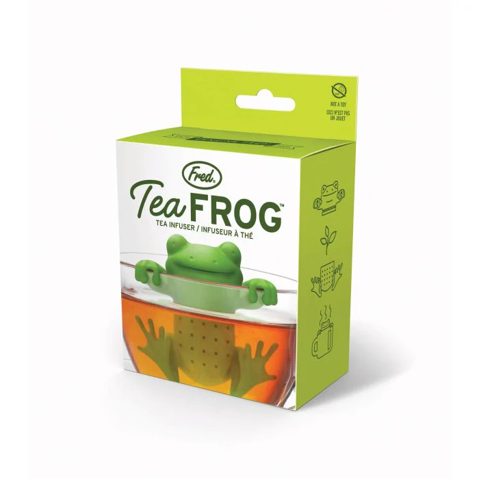 Fred Tea Frog - Tea Infuser Green