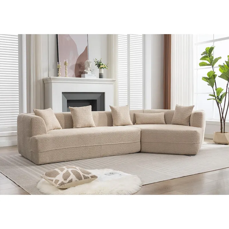 Modular Sleeper Sectional Sofa with Free Combination