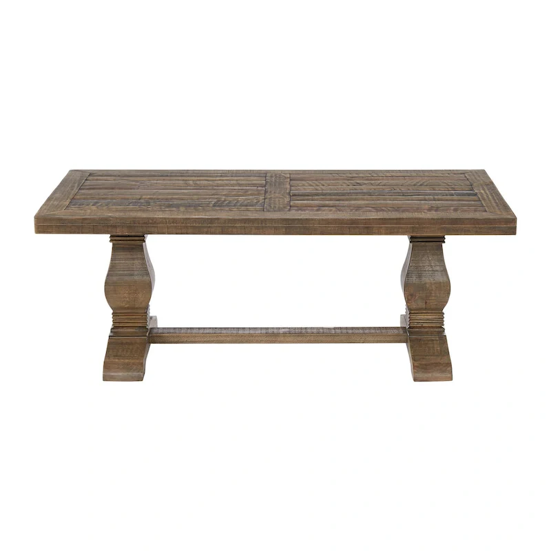 Napa 50 Solid Wood Pedestal Coffee Table