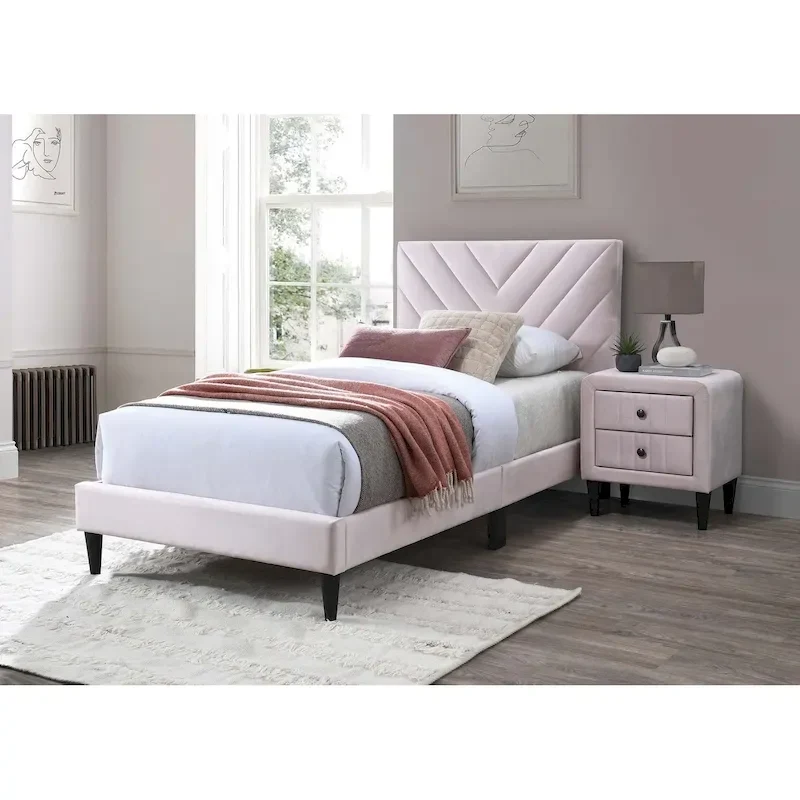 Poundex Twin Bed