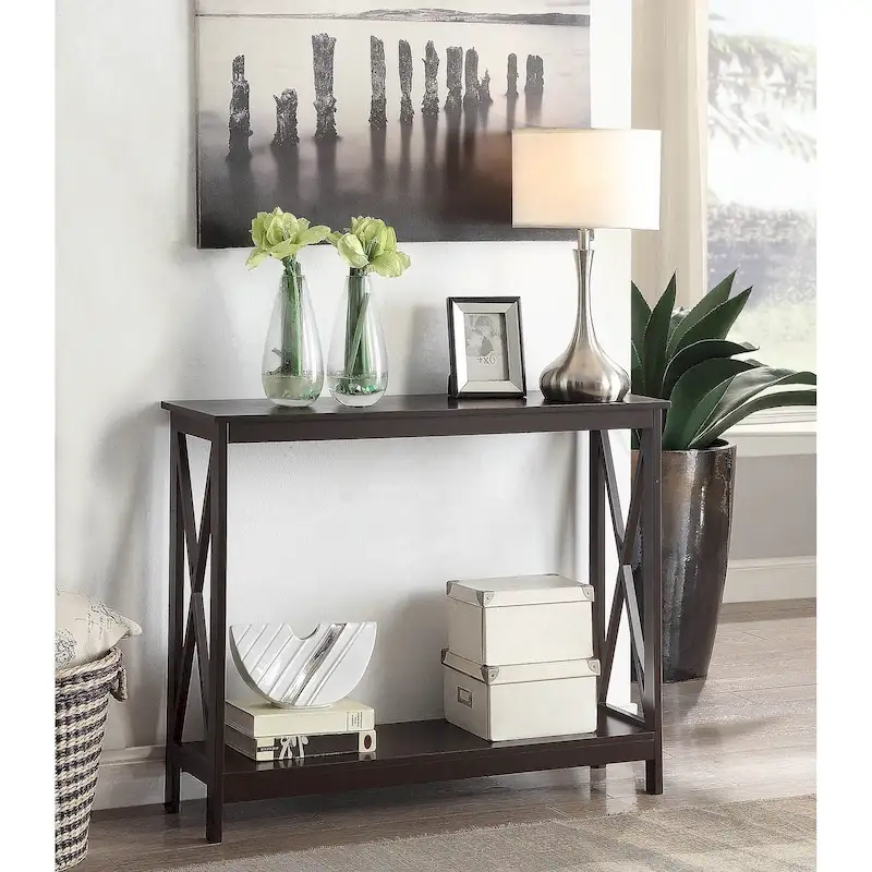 Convenience Concepts Console Table with Shelf