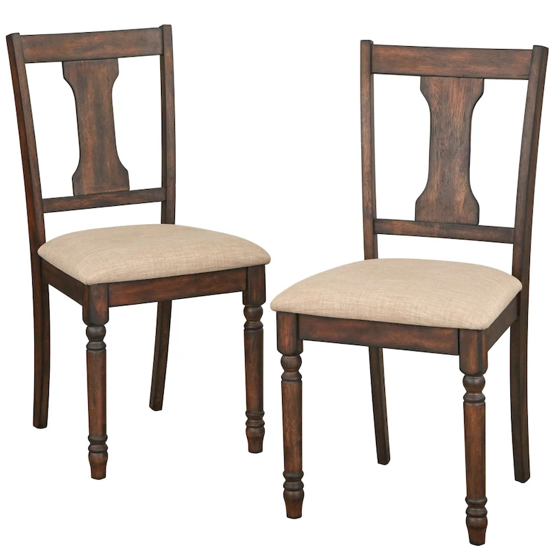 Simple Living Burntwood Dining Chairs (Set of 2)