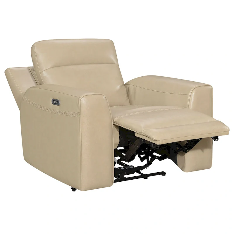 Top Grain Leather Power Reclining Chair