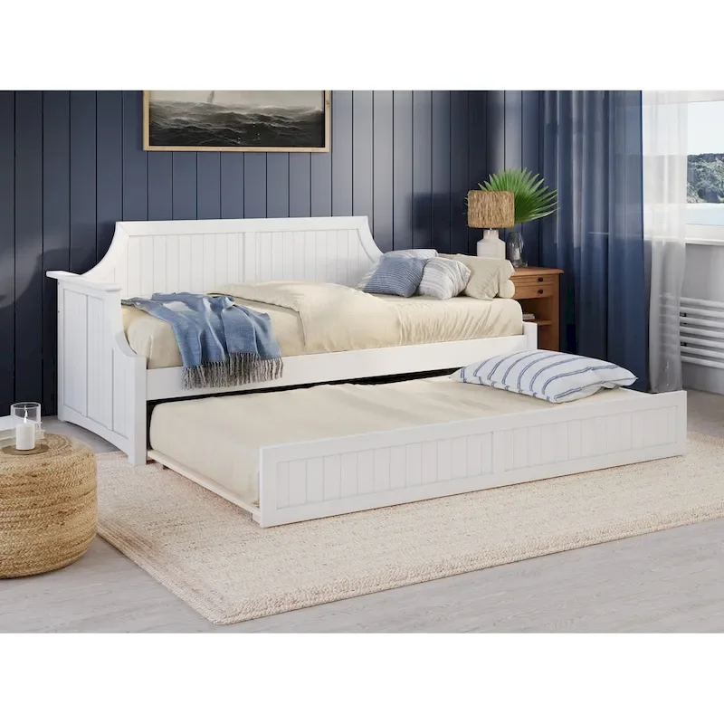 Cambridge Twin Wood Daybed with Twin Size Trundle