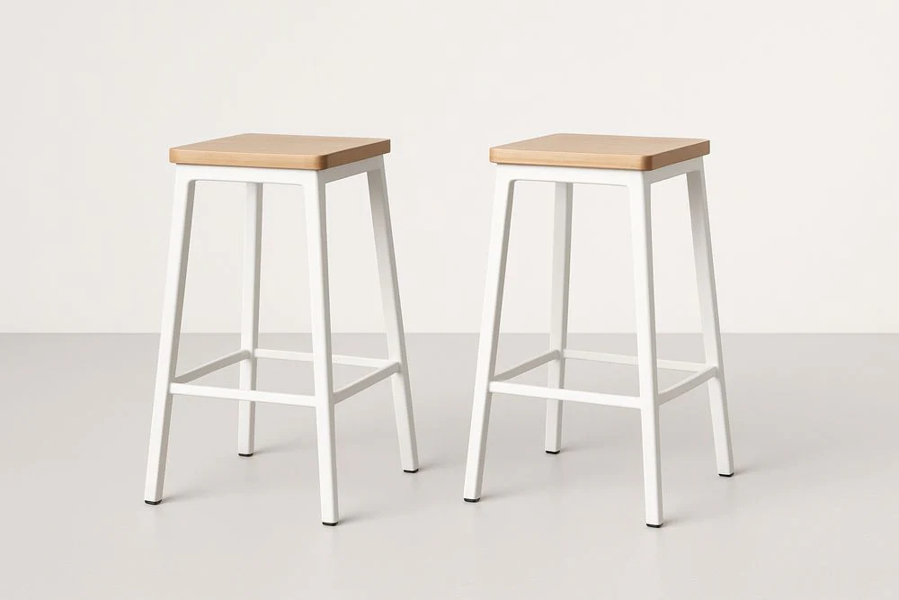 Home Product - Bois clair/blanc