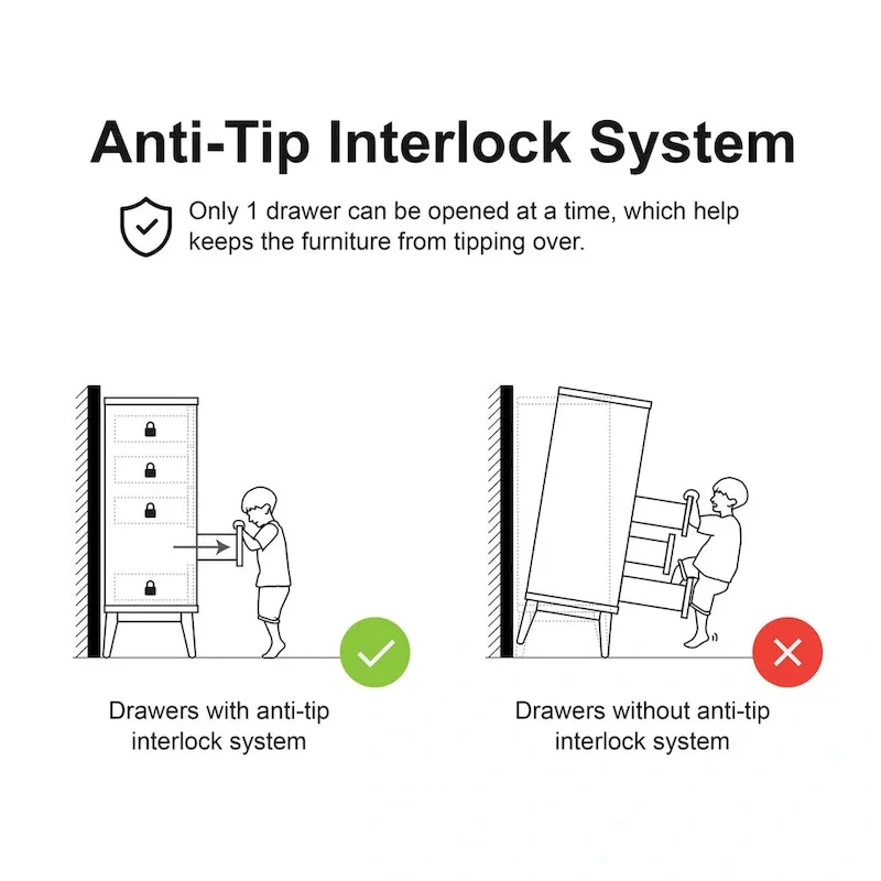 Furniture of America Beau Midcentury 5-Piece Boucle Wingback Queen Low Profile Bedroom Set