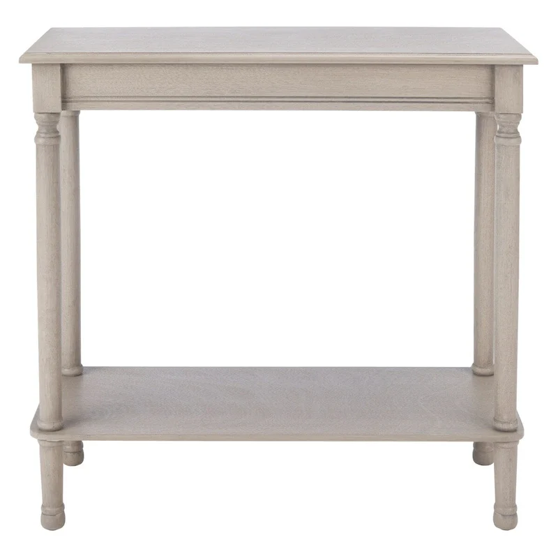 SAFAVIEH Vicy Rectangular Console Table - 28  W x 11.8  L x 28  H - 28Wx12Dx28H