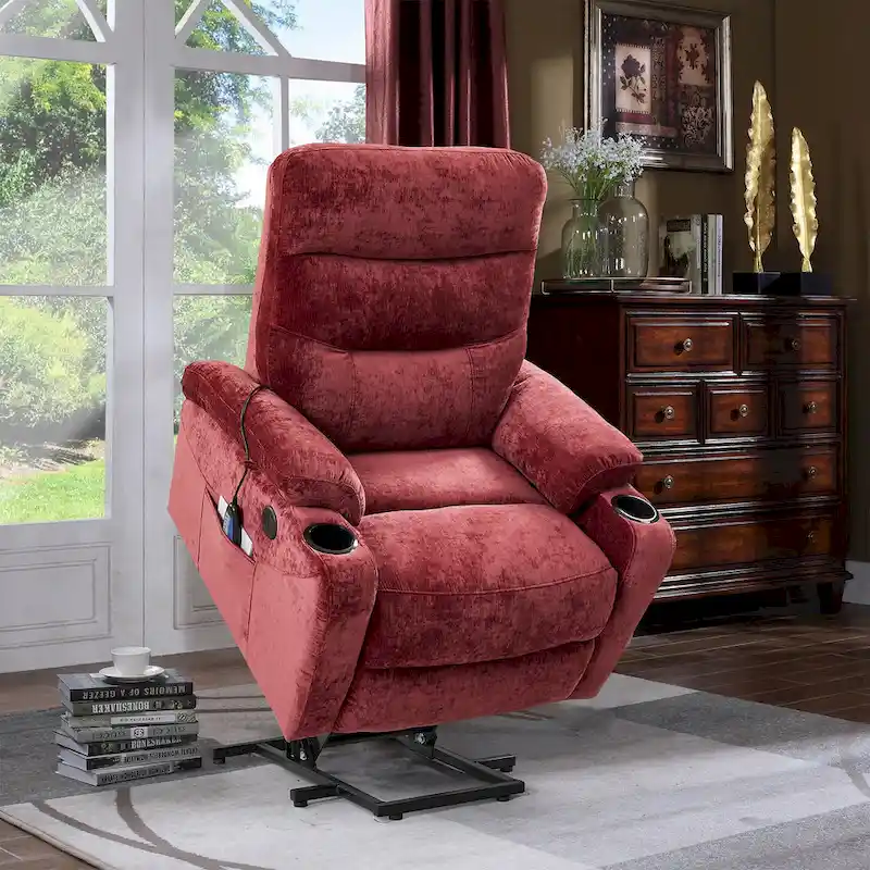 Christopher Knight Home Electric Power Lift Recliner Chair with Massage