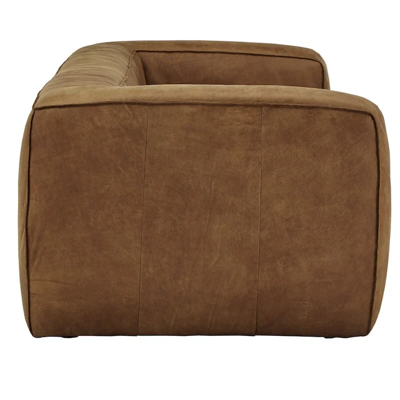 Tan Leather Sofa