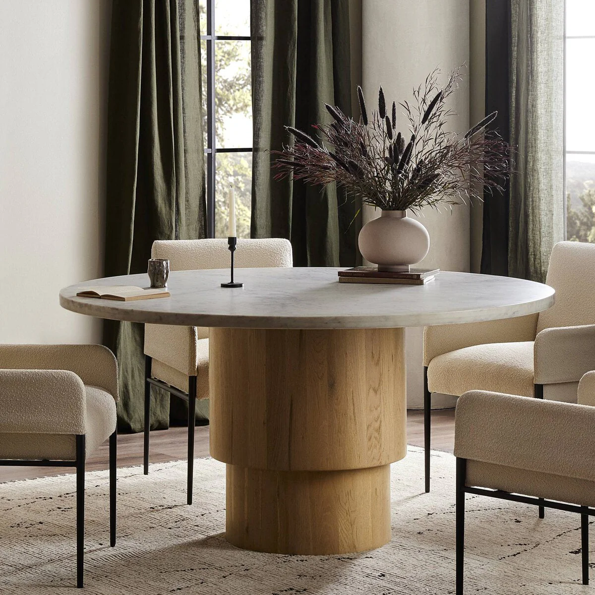 Mariah Round Dining Table 60