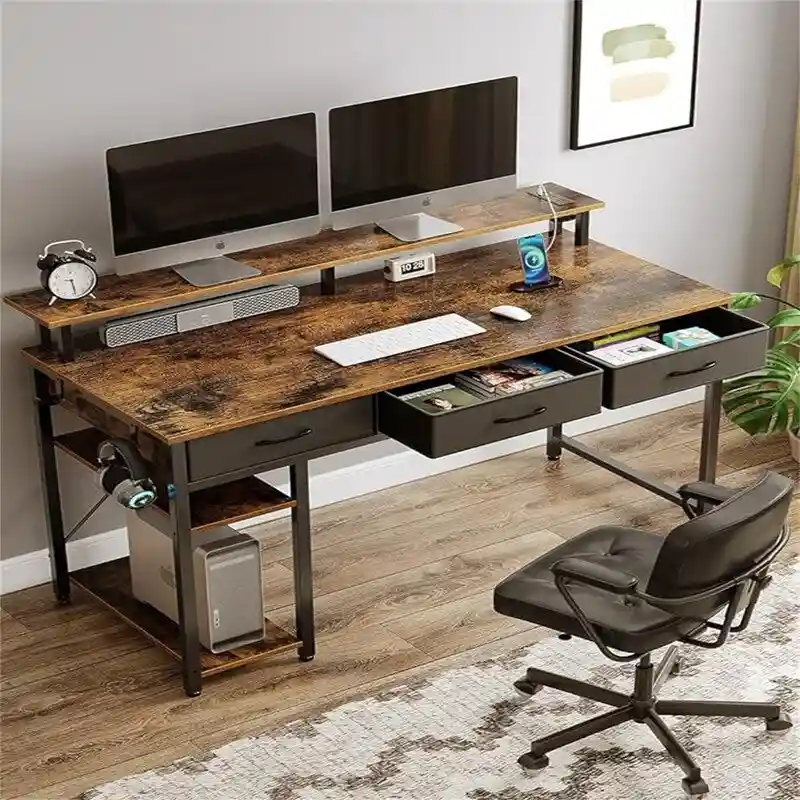 Computer Desk with Power