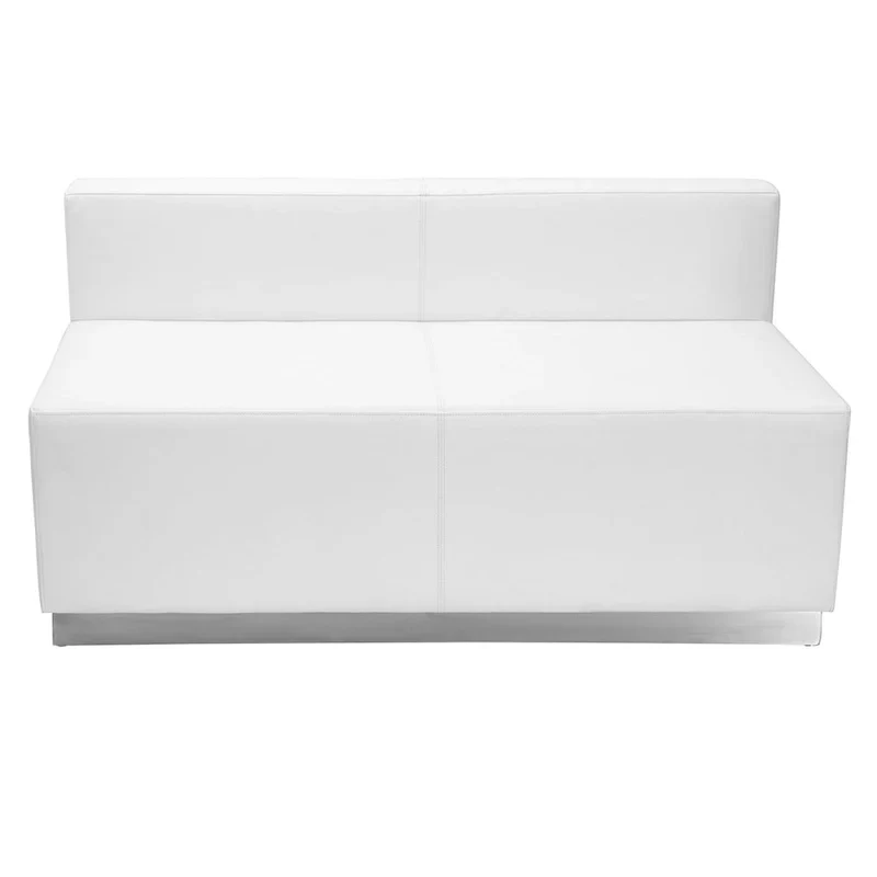 5 PC LeatherSoft Modular Reception Configuration w/Taut Back &Seat