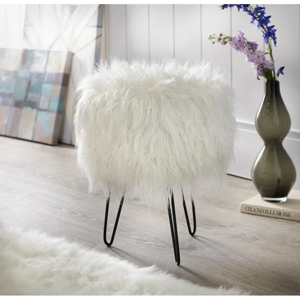 Simple Living Patrice Round Stool