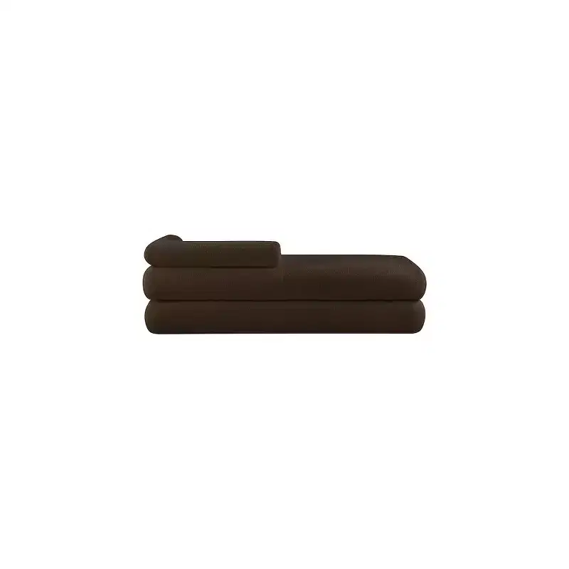 Meridian Furniture,Kennedy Faux Shearling Teddy Fabric Bench