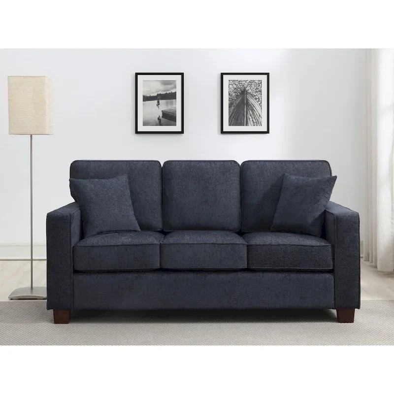 Sleek Contemporary 3-seat Sofa