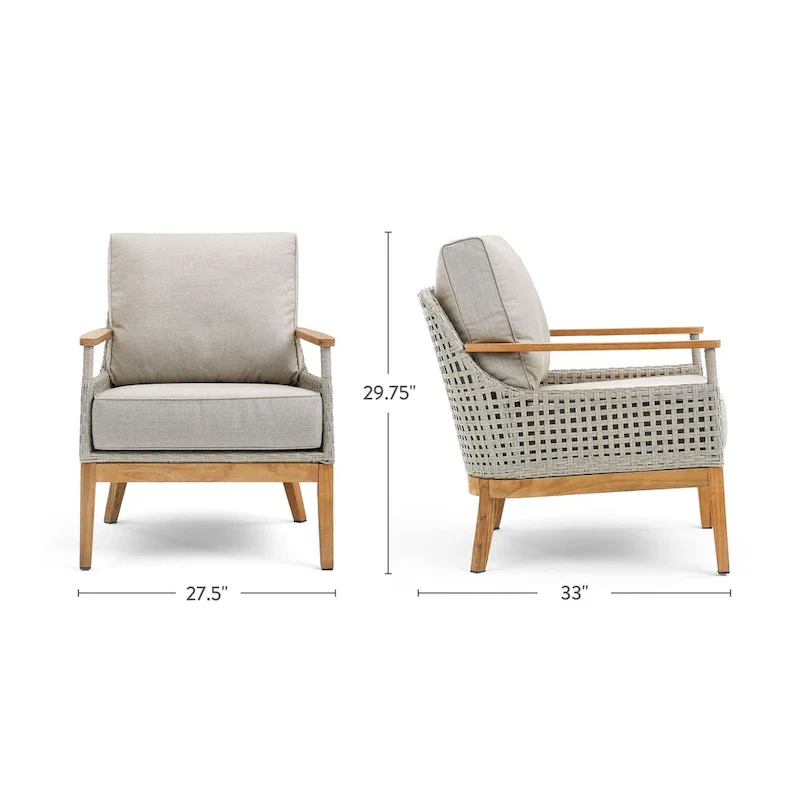 August Sunbrella Lounge Chair