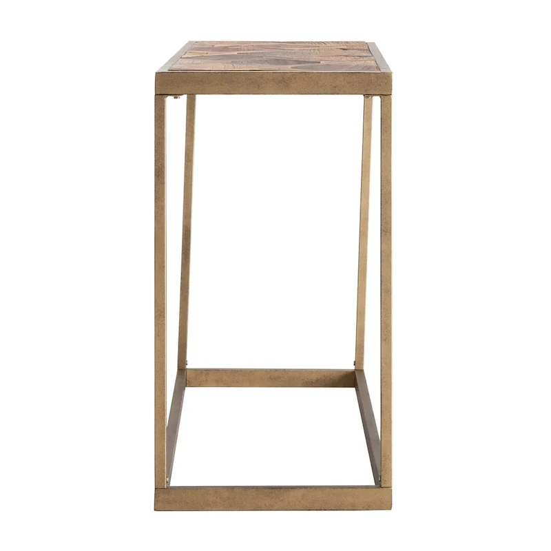 SEI Furniture Darren Modern Reclaimed Wood Console Table
