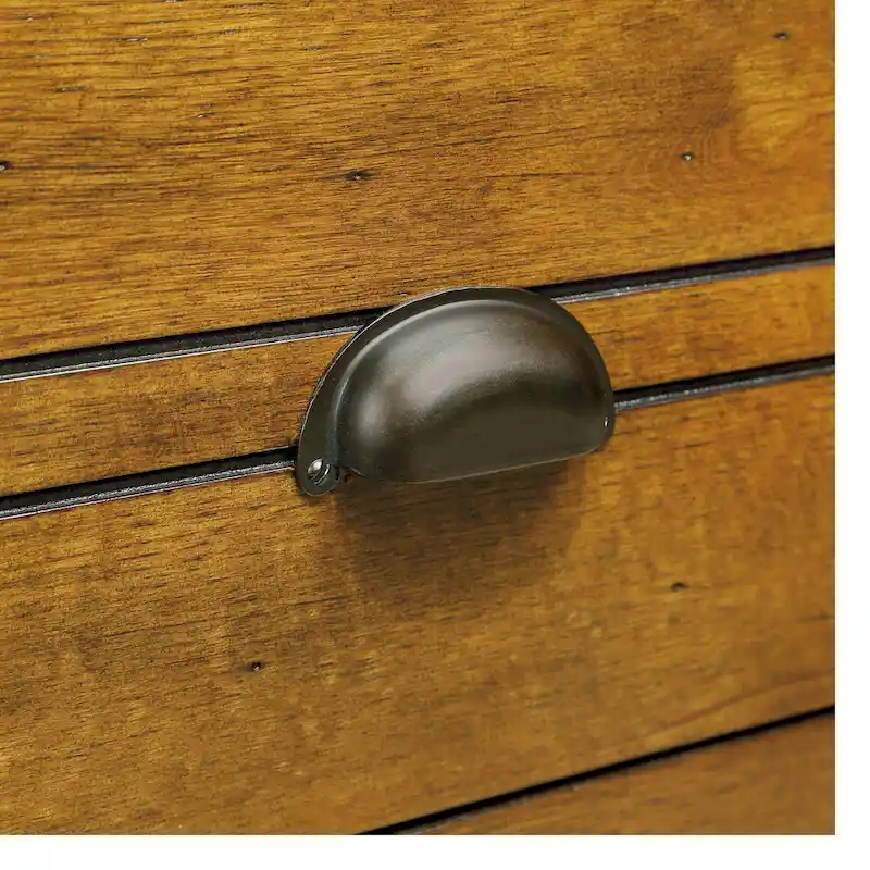 Solid Wood Rectangle End Table with Drawer